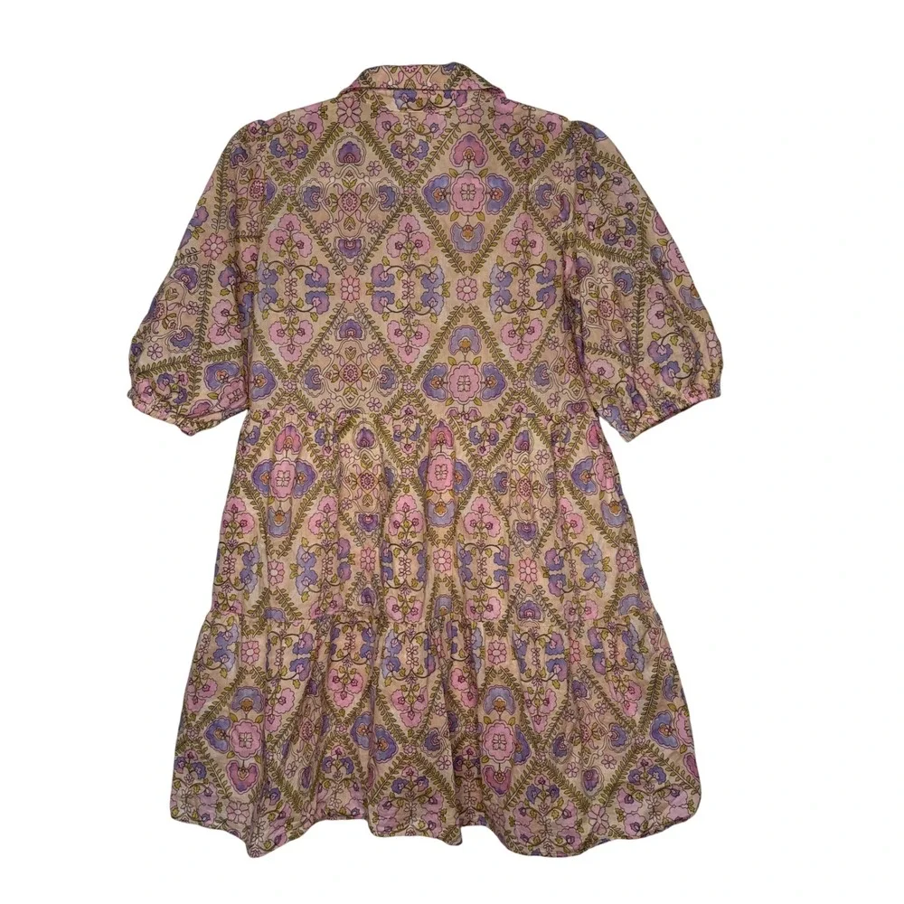 Olivaceous babydoll mini